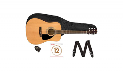 Paquete De Guitarra Acústica Fender FA-115