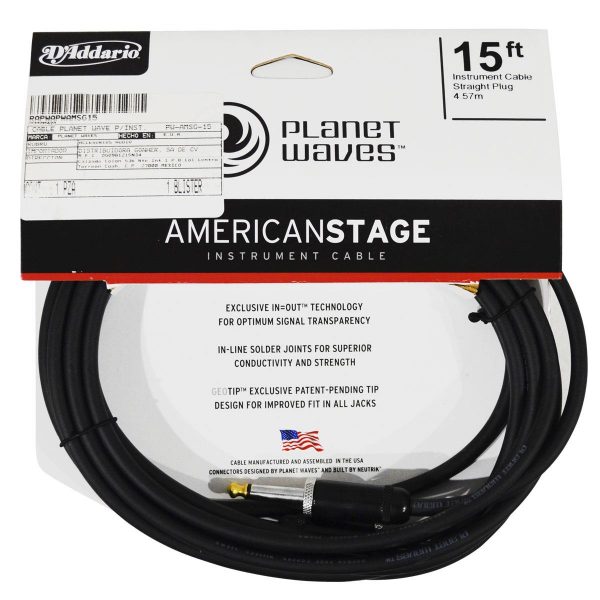 CABLE PLANET WAVE P/INST. PW-AMSG-15