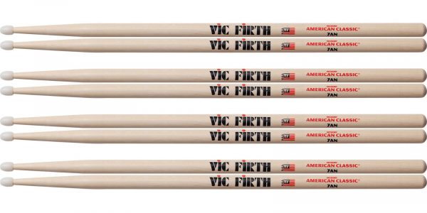 BAQUETAS VIC FIRTH 7AN 4 X 3