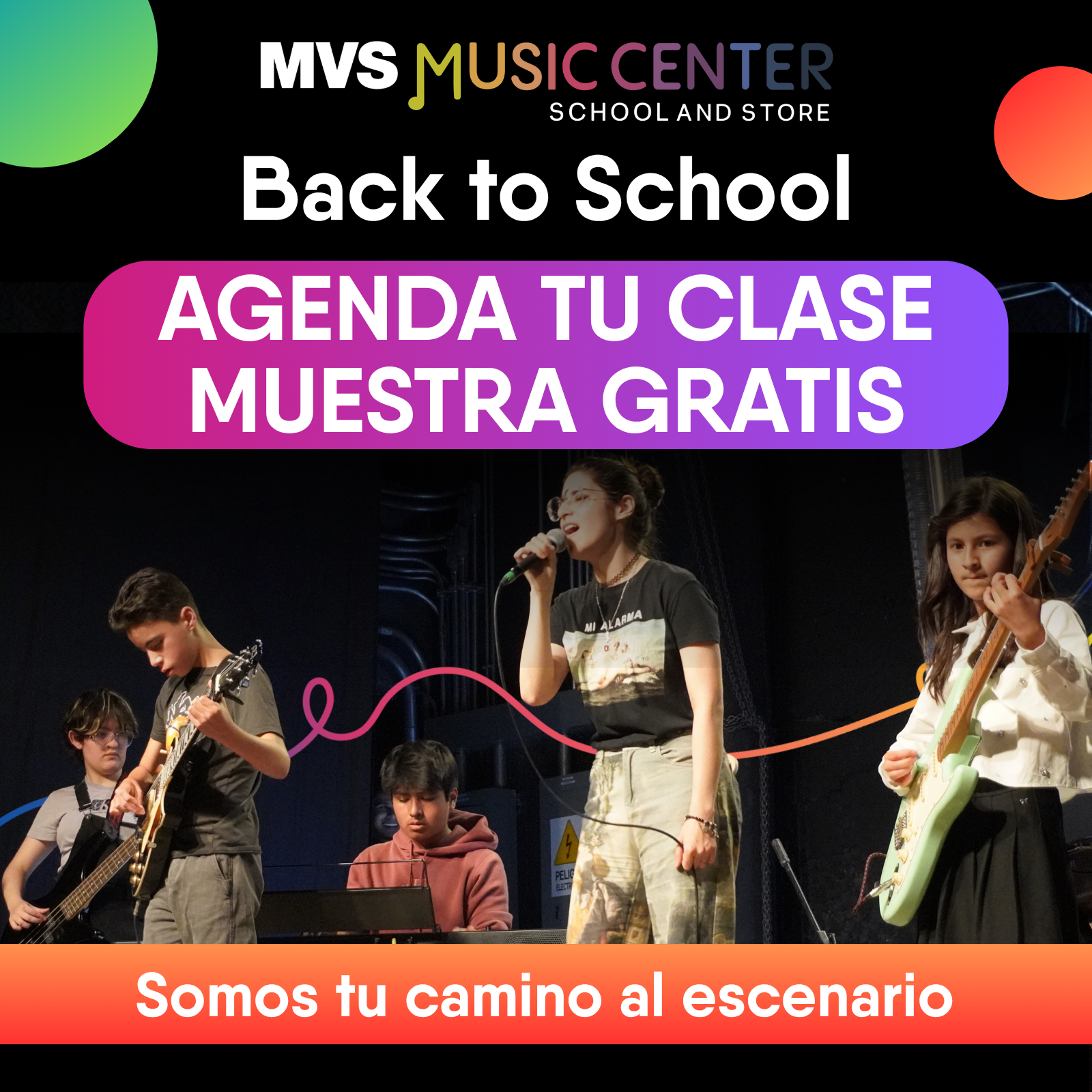 MVS MUSIC CENTER BACK TO SCHOOL 